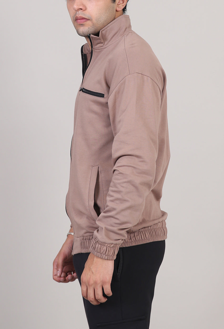Mock Neck Zipper