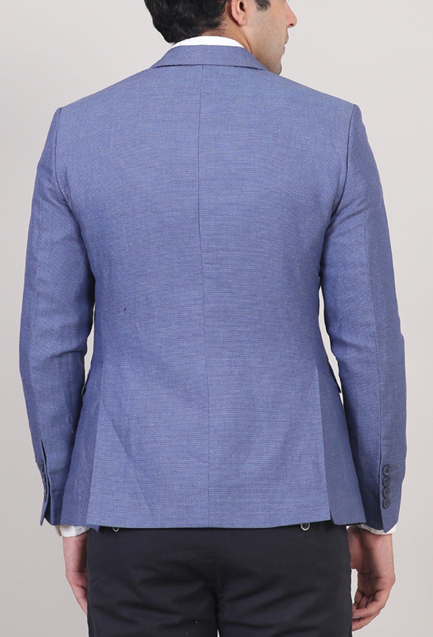 Self-Textured Everyday Wear Blazer
