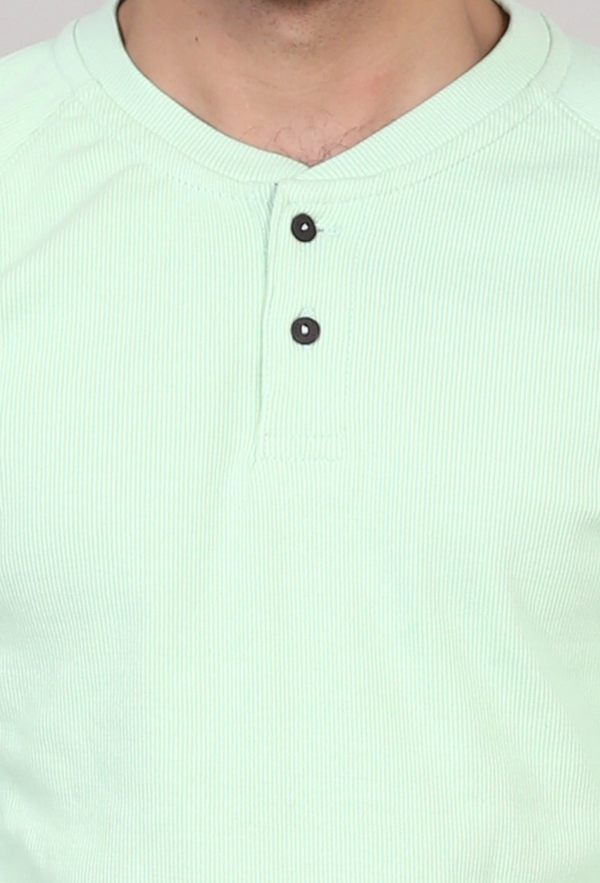 Ribbed Henley