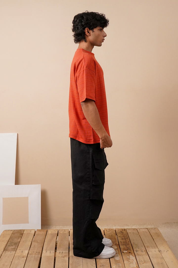 Premium Textured Oversized T-Shirt