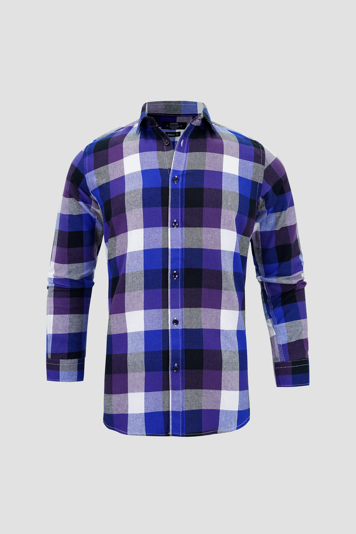 Slim Fit Flannel Checkered SHIRT