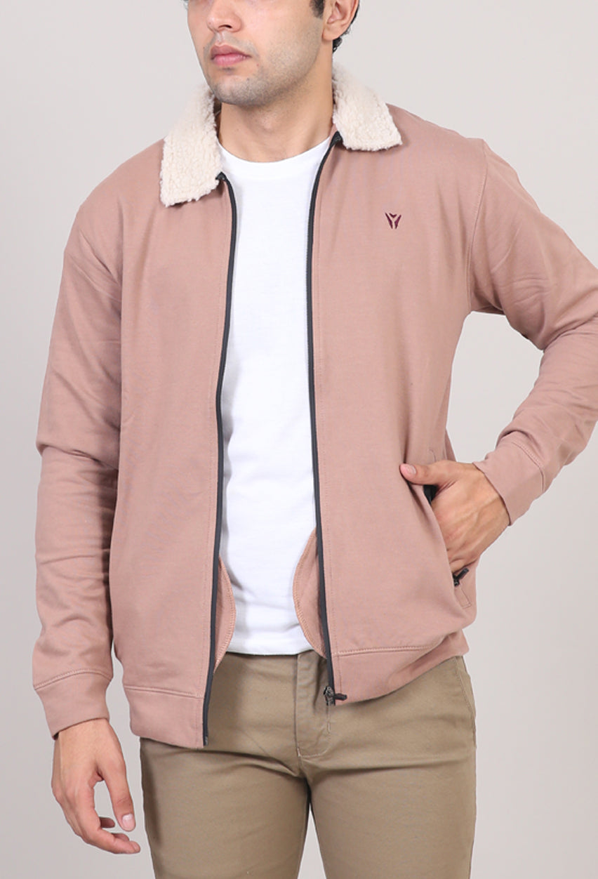 Sherpa Collar Zipper