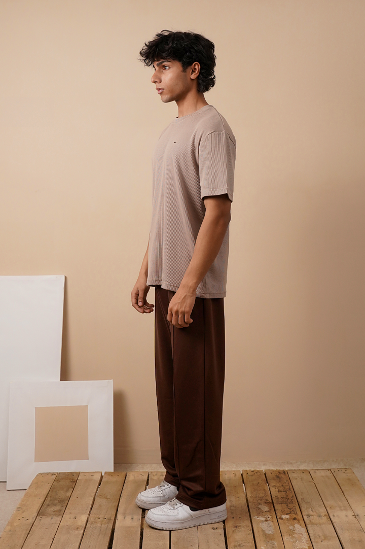 Premium Ribbed Relaxed Fit T-Shirt