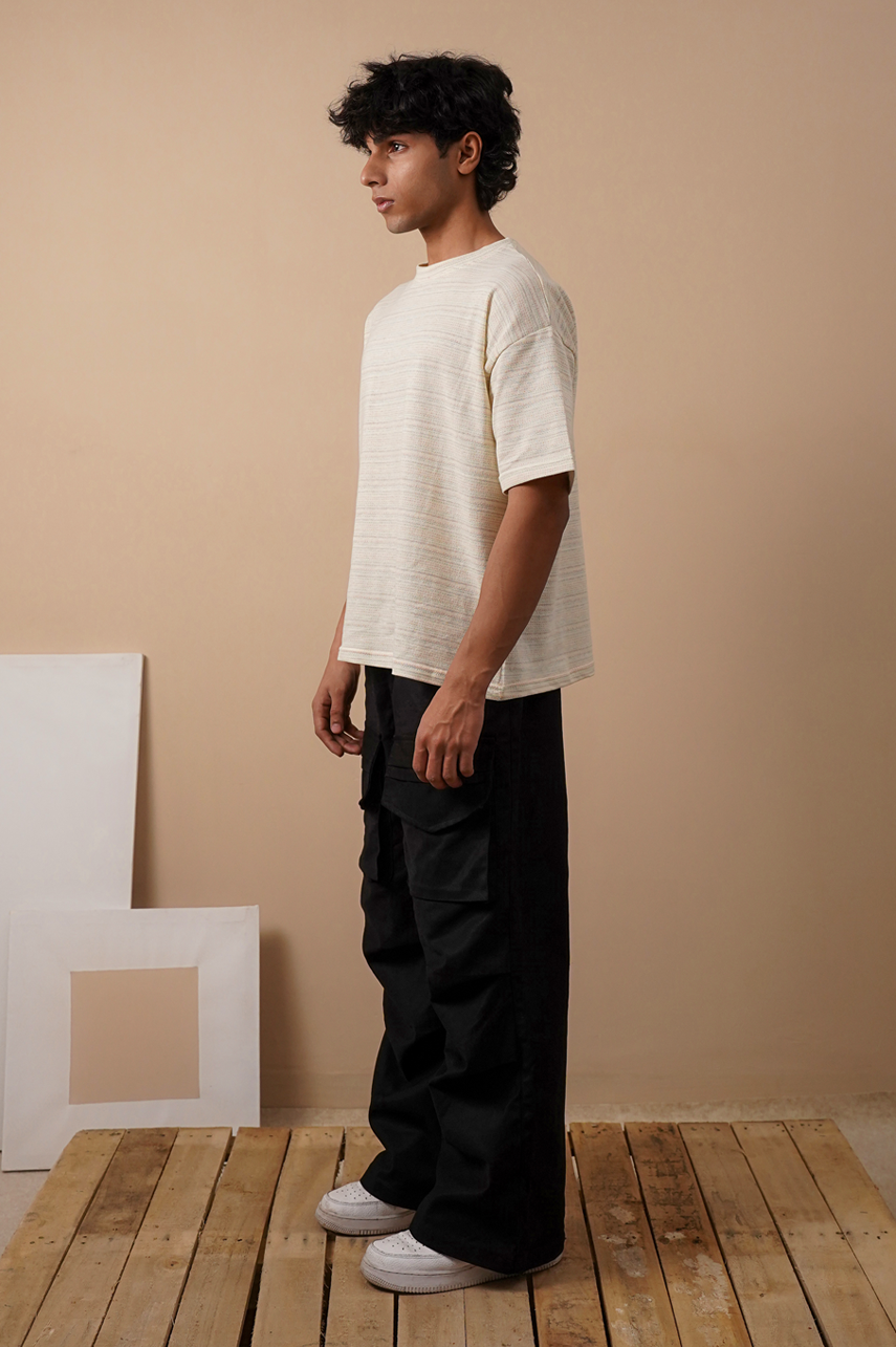 Premium Textured Oversized T-Shirt
