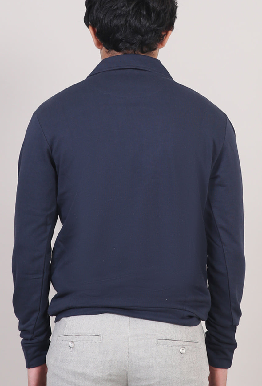 LongSleeves Cuban Collar Polo