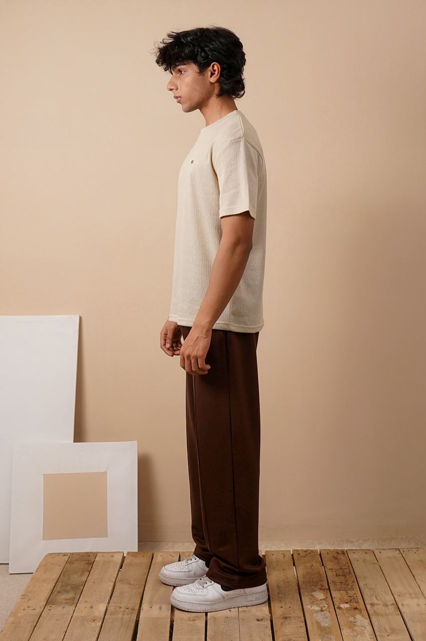 Textured Relaxed Fit T-Shirt