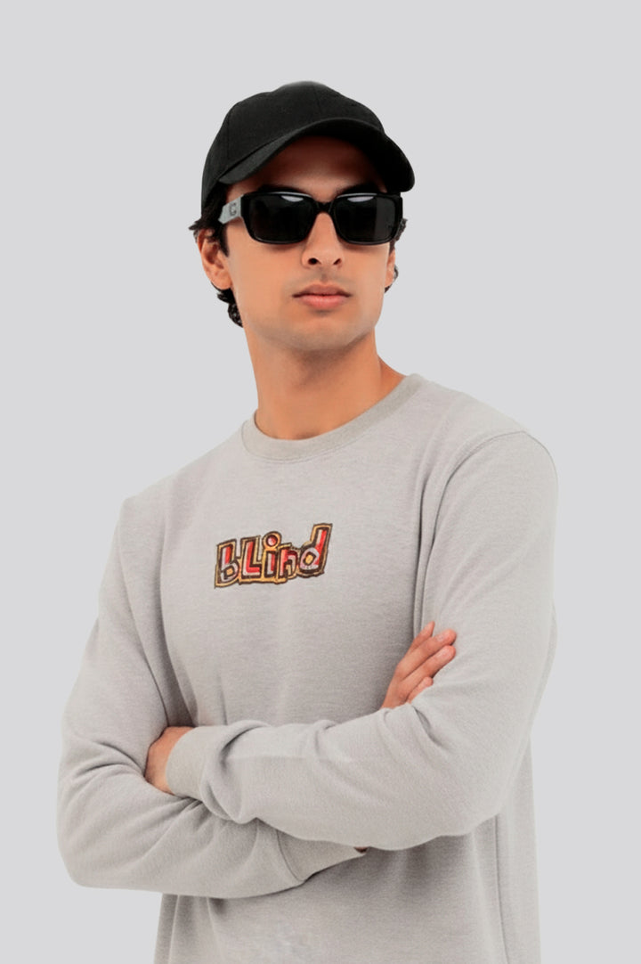 Special Print Heavy Fleece Sweatshirt