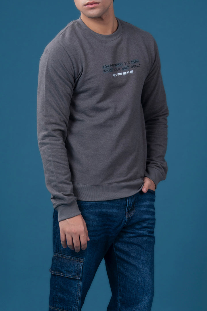 Fleece Printed Sweatshirt