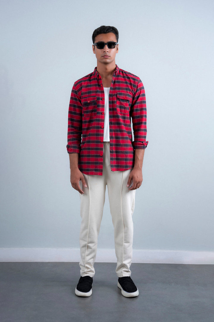 Redwood Flannel Check Shirt