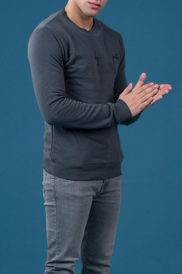 Charcoal Graphic Sweatshirt