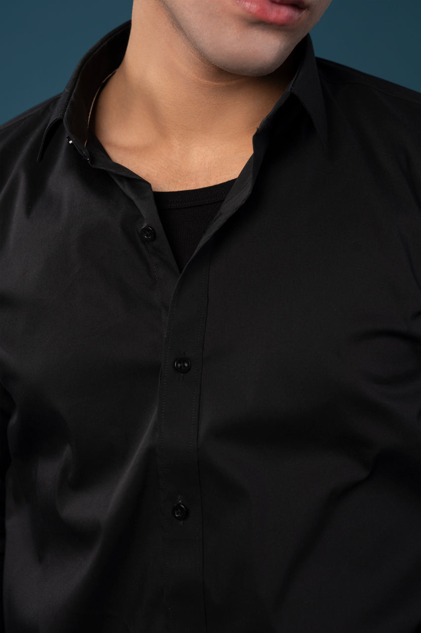 Classic Black Formal Shirt