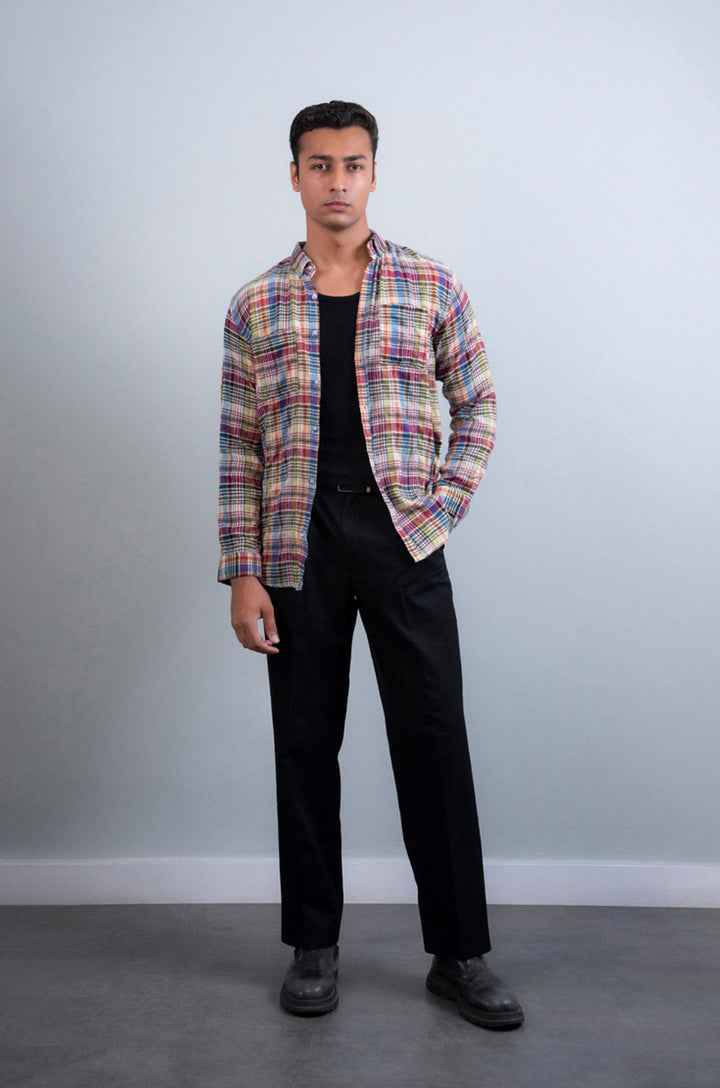 Checkered Flannel Shirt