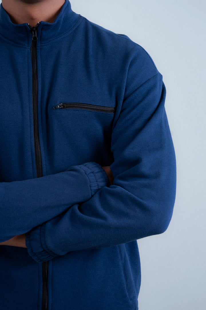 Mock Neck Full Zipper