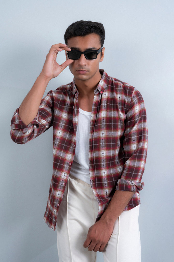 Rustwood Flannel Check Shirt