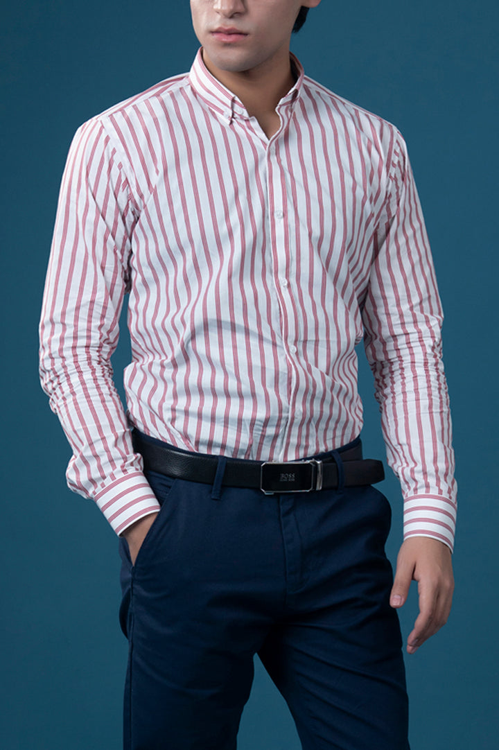 Verve Stripe Semi Formal Shirt