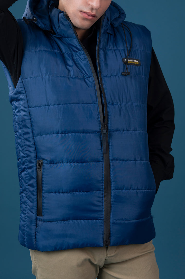 Navy Puffer Vest