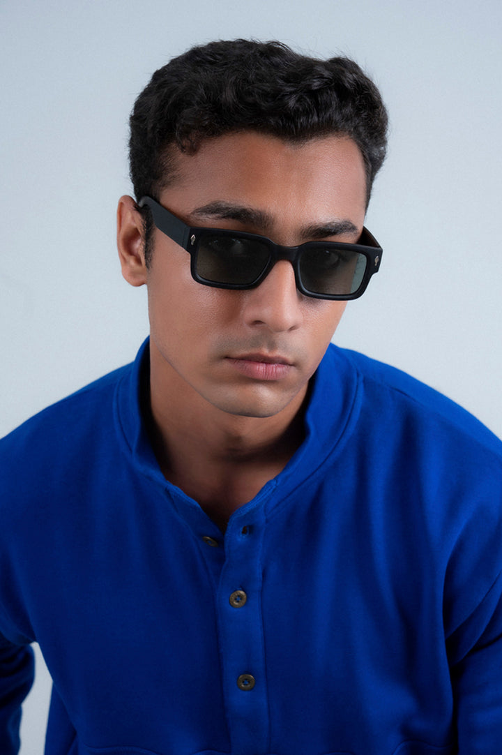 Button Up Mock Neck