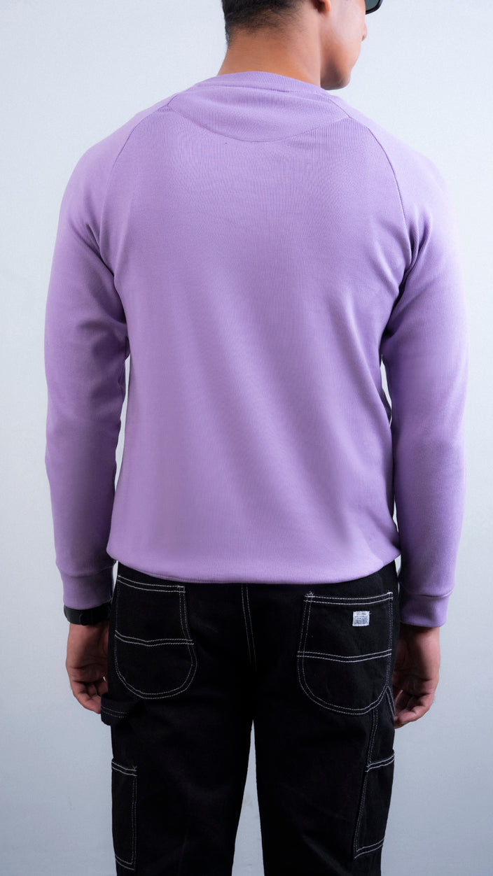 Raglan Sleeves Printed Sweat