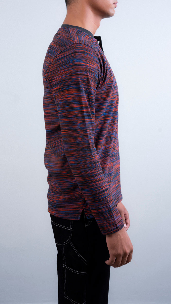Heavy Interlock Slub Henley