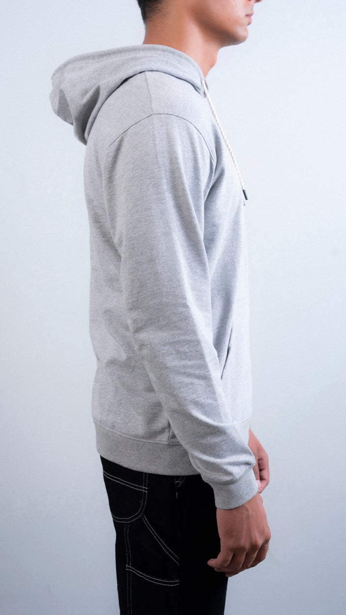 Embroidered Logo Basic Hoodie