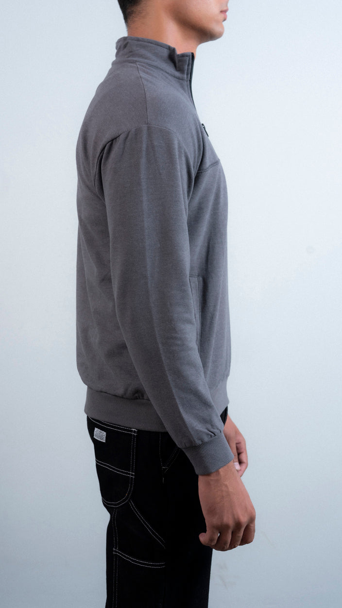 Half Zipper Mock Neck Upper