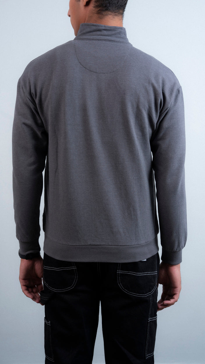 Half Zipper Mock Neck Upper