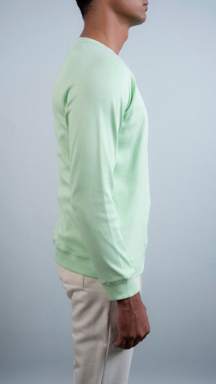 Raglan Sleeves Printed Sweat