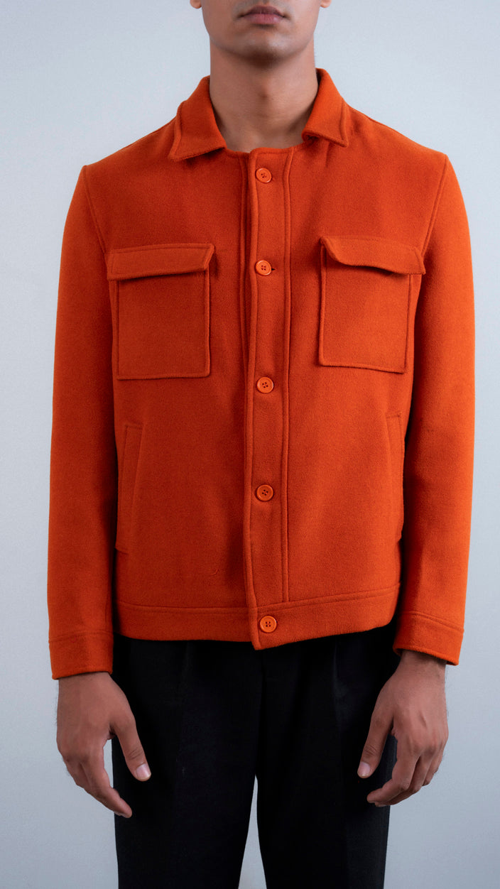 Solar Flare Heavy Wool Jacket