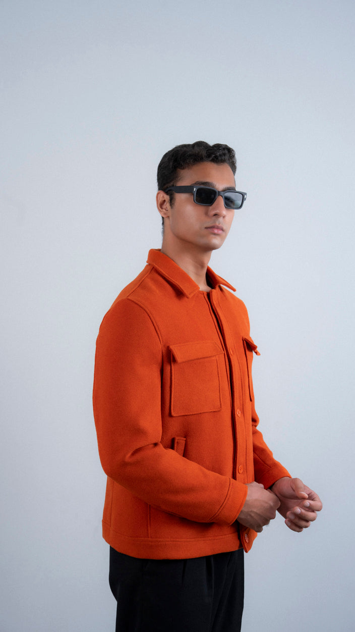 Solar Flare Heavy Wool Jacket