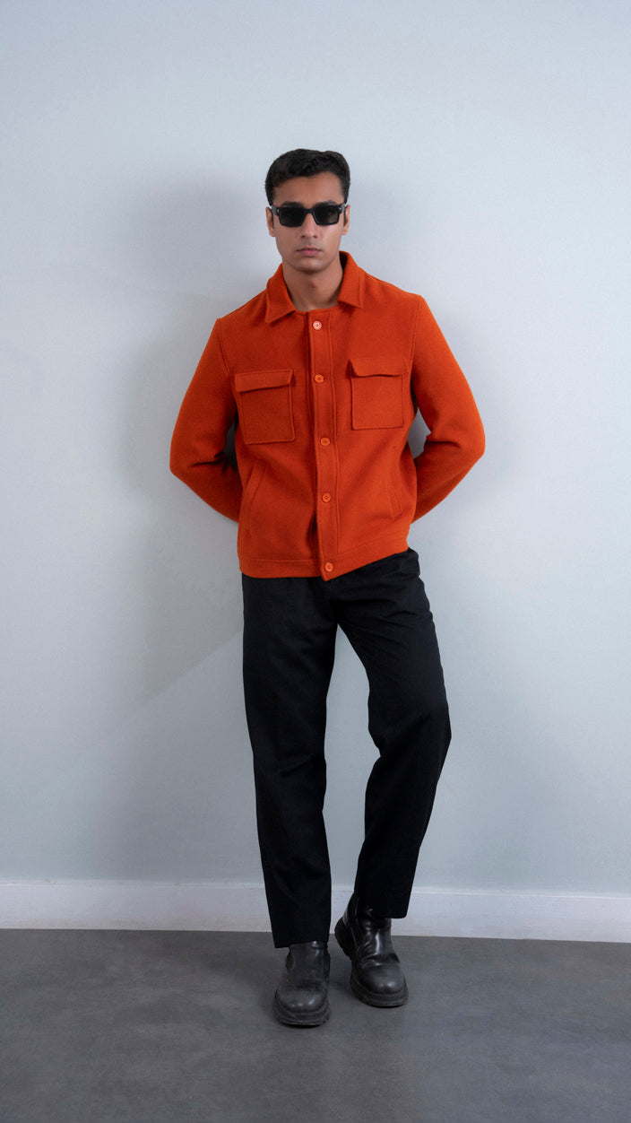 Solar Flare Heavy Wool Jacket