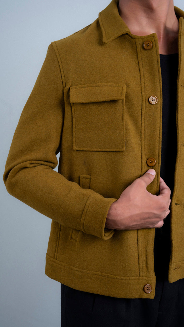 Trooper Wool Blend Jacket
