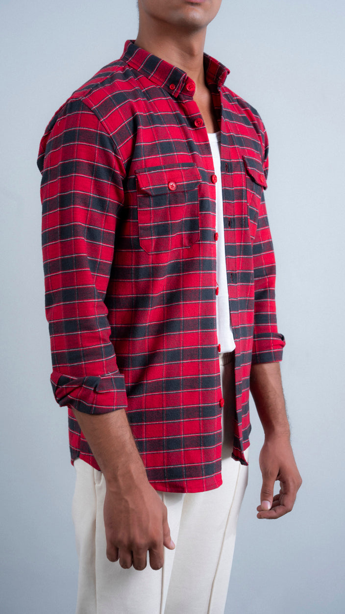 Redwood Flannel Check Shirt