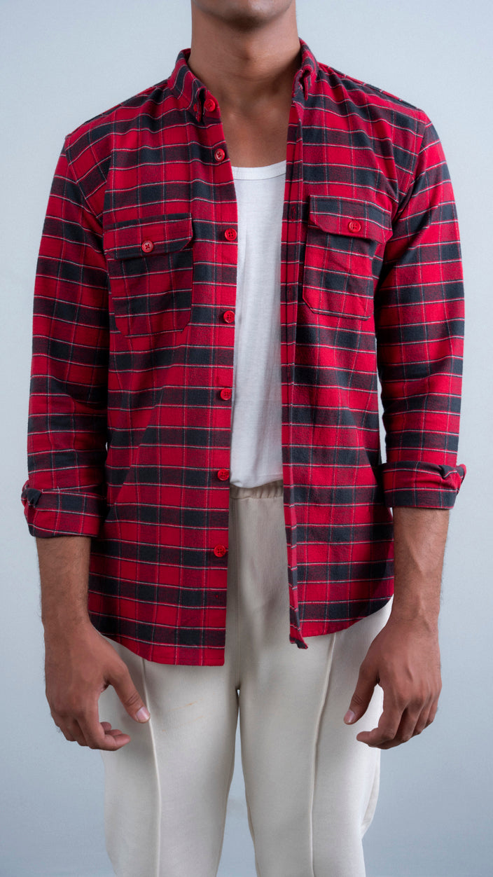 Redwood Flannel Check Shirt