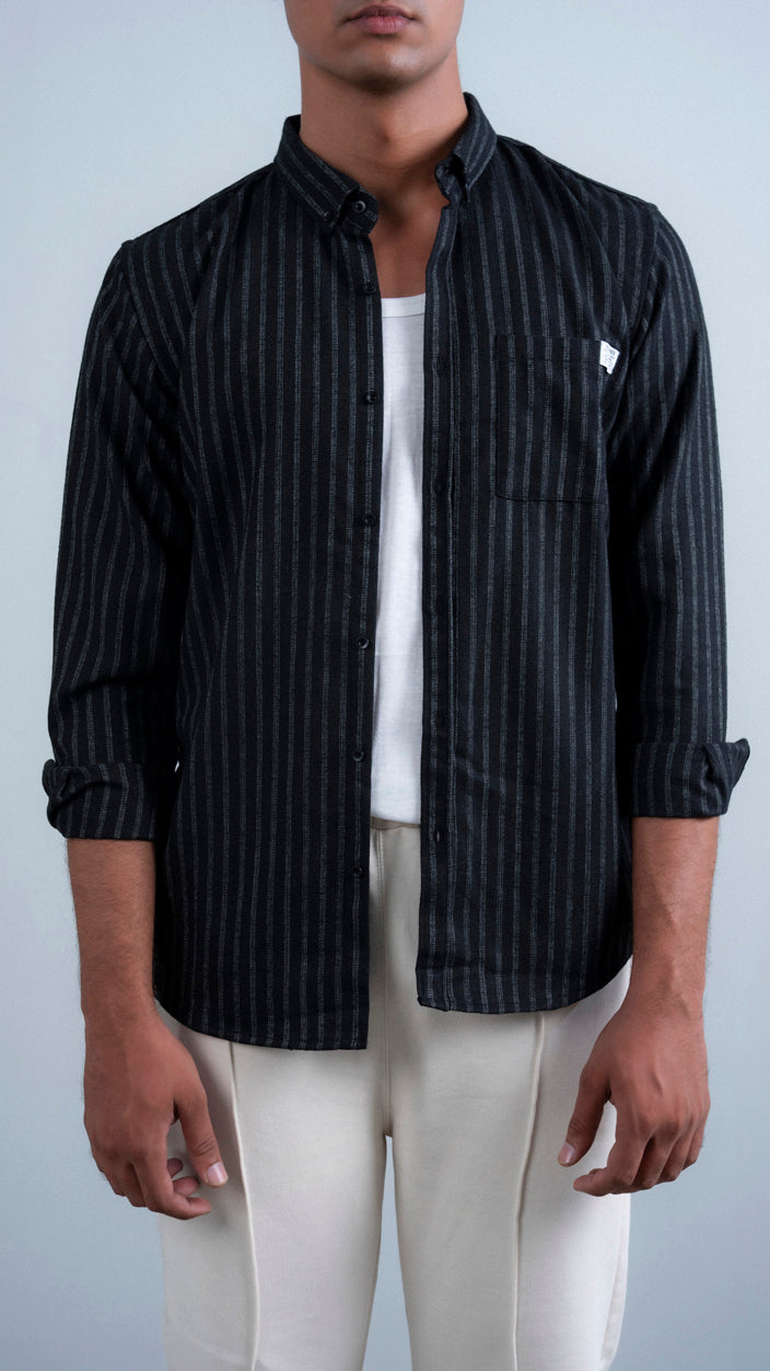 Shadow Stripe Woven Shirt