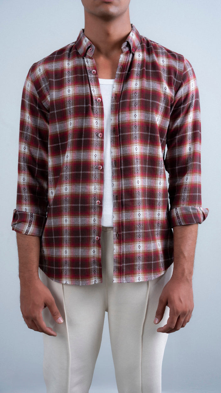 Rustwood Flannel Check Shirt