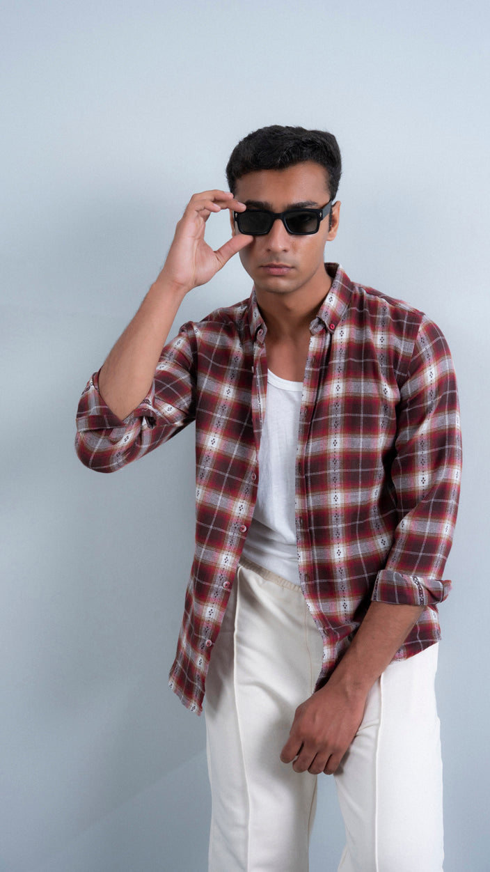 Rustwood Flannel Check Shirt