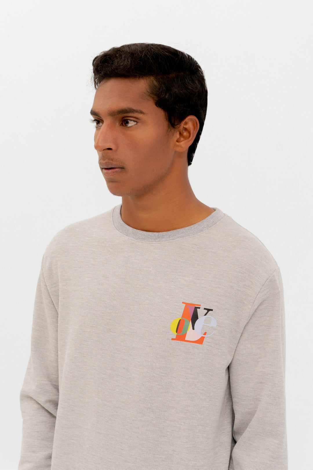 Printed Terry Sweatshirt