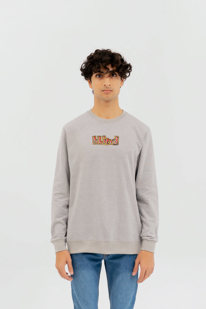 Special Print Heavy Fleece Sweatshirt