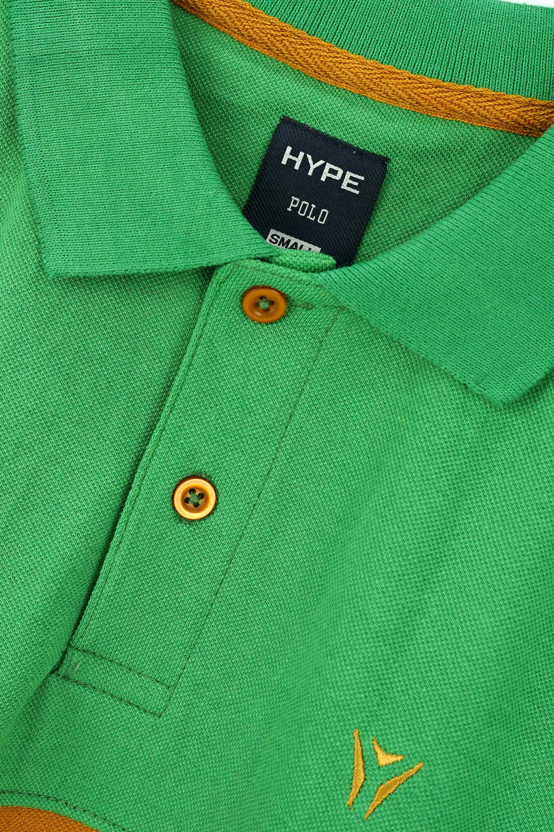 Panel Pique Polo Shirt