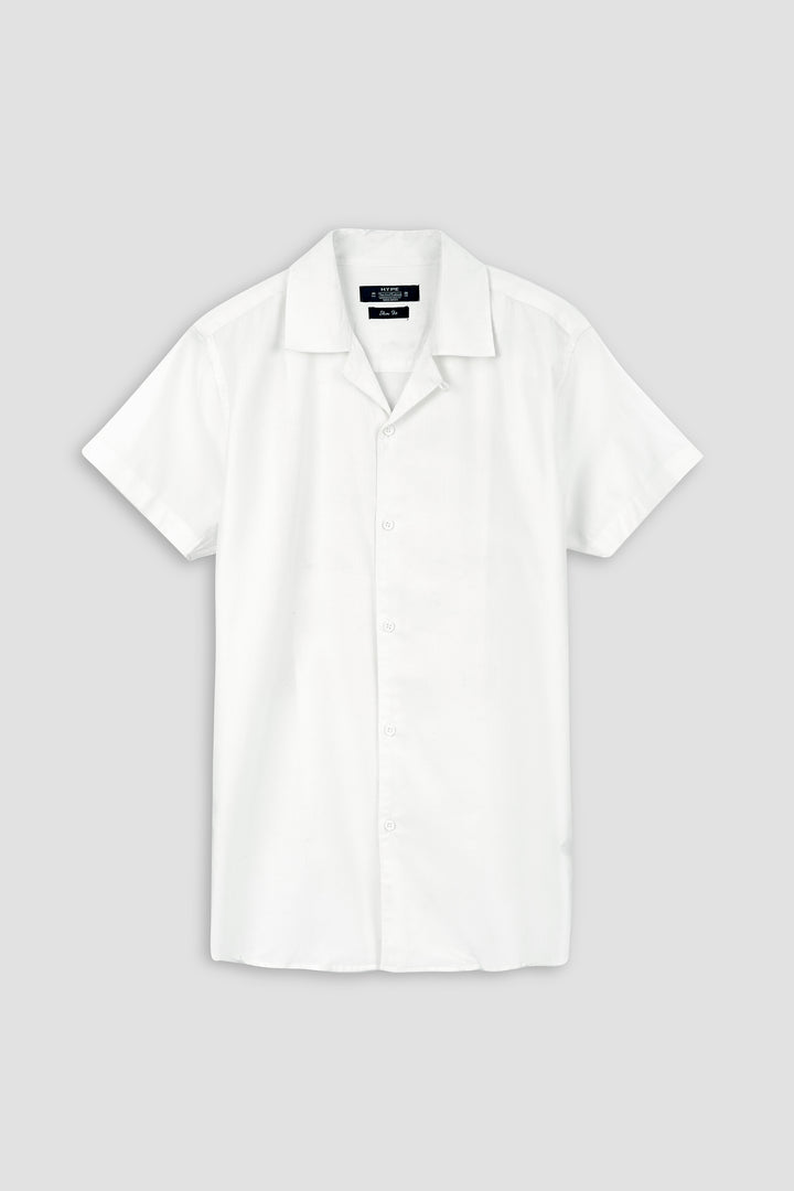 Half Sleeve Coat Collar Casual Shirt 001985