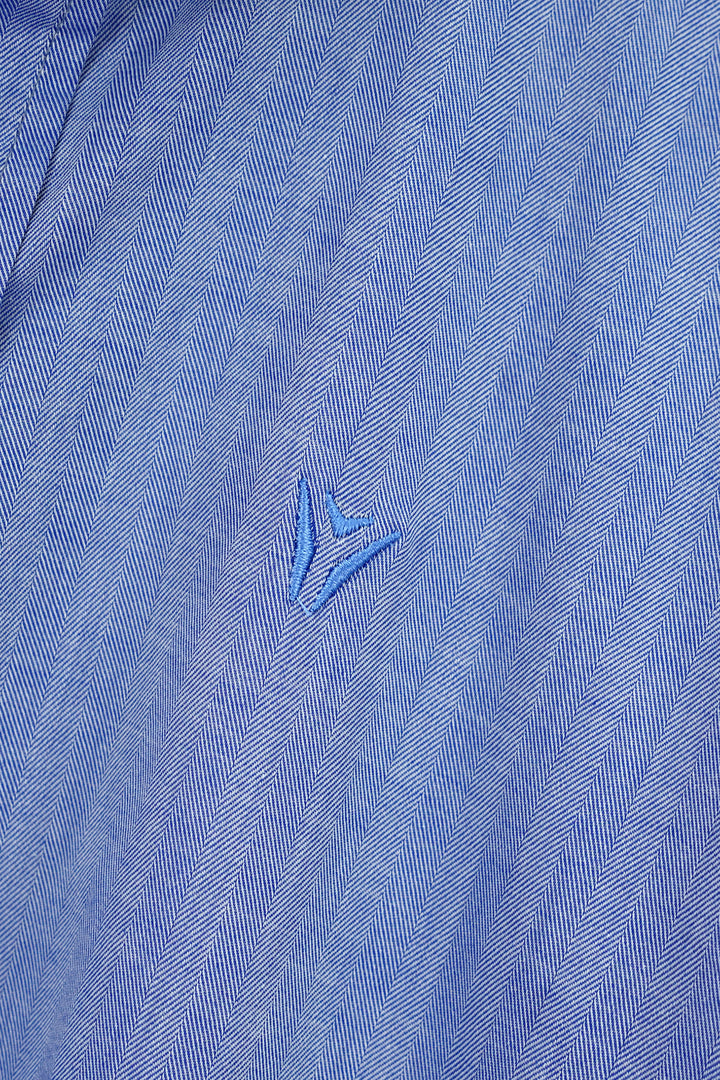 Daily Wear Linen Logo Embroidered Shirt