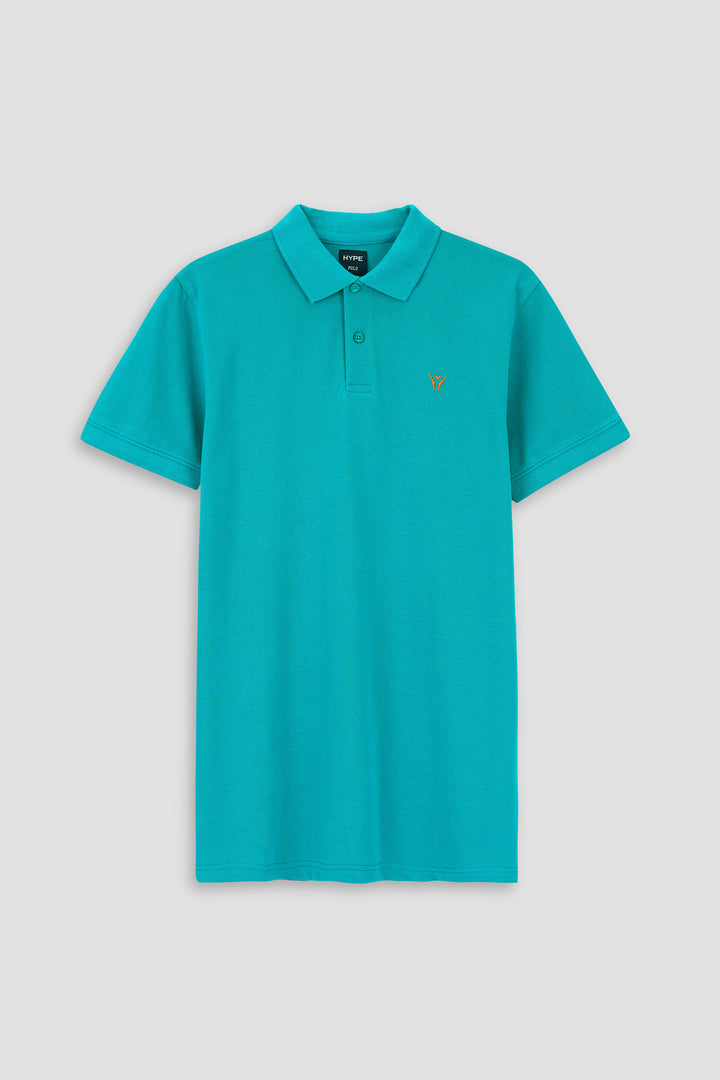 Embroidered Pique Polo Shirt