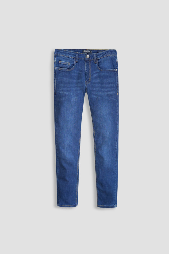 Slim Fit Grey Denim Jeans