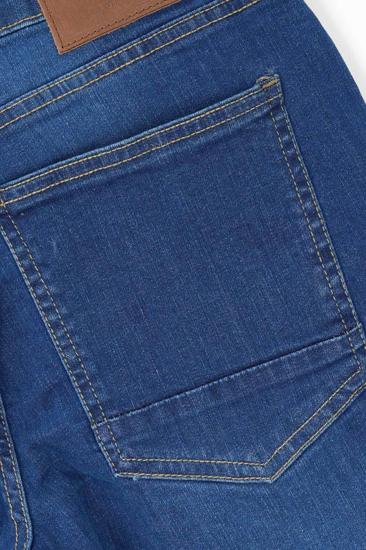 Slim Fit Grey Denim Jeans