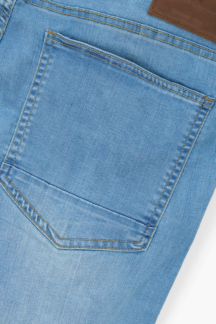 Slim Fit Grey Denim Jeans
