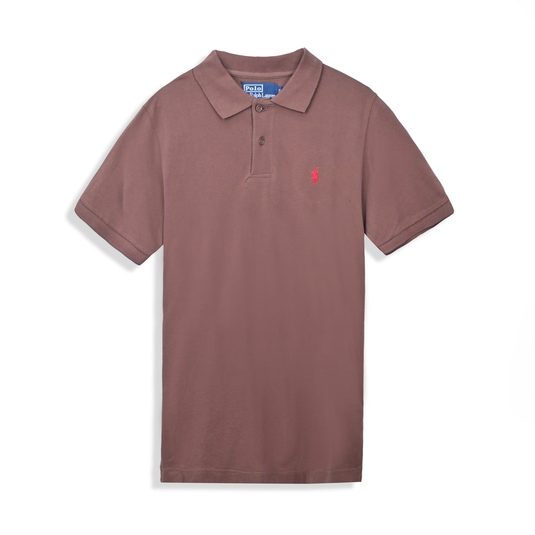 Men Embroidered Pique Polo Shirt 002550