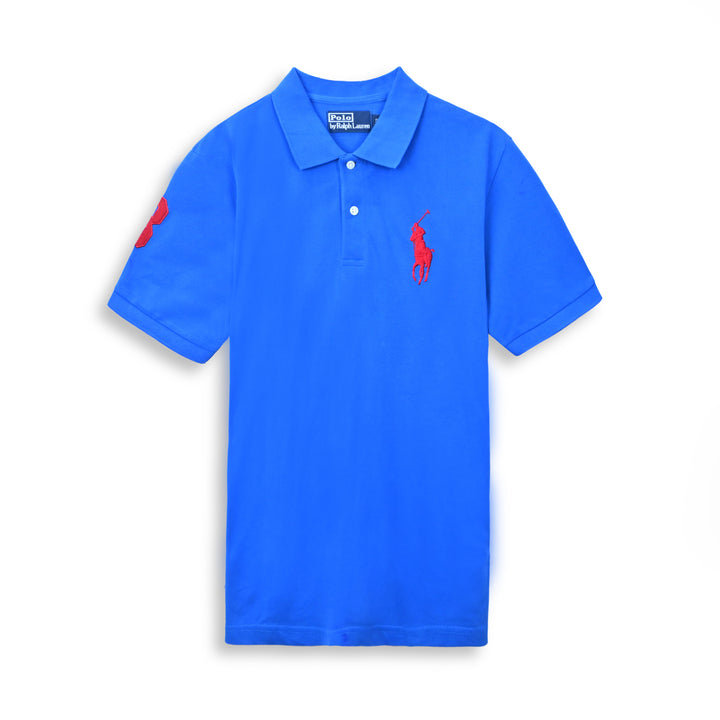 Embroidered Pique Polo Shirt