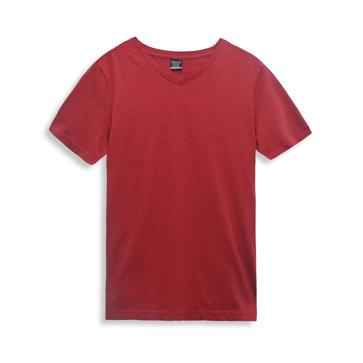 V-Neck Basic Super Stretchable  T-Shirt