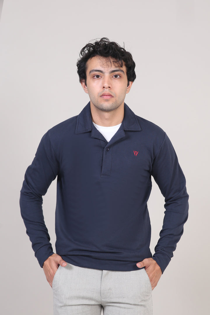 LongSleeves Cuban Collar Polo