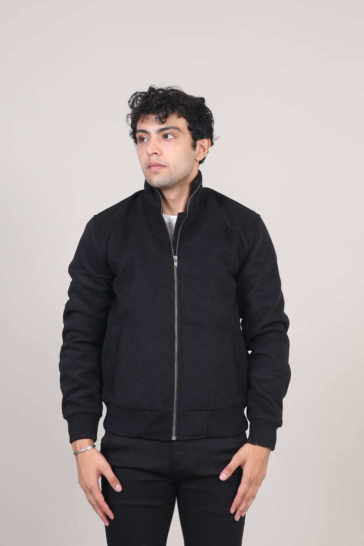 Heavy Weight Wool Bomber Jacket